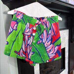 Vibrant High Waist Farm Rio Shorts